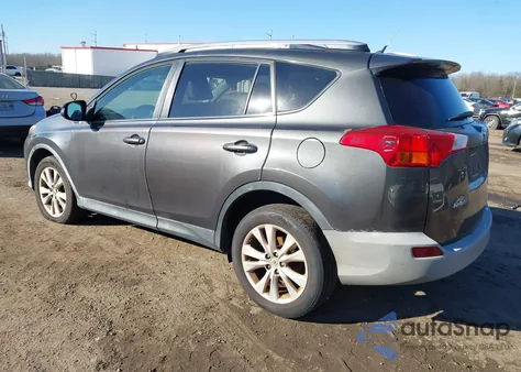 2013 Toyota Rav4 Limited from USA, damaged, VIN JTMDFREVXD5002484